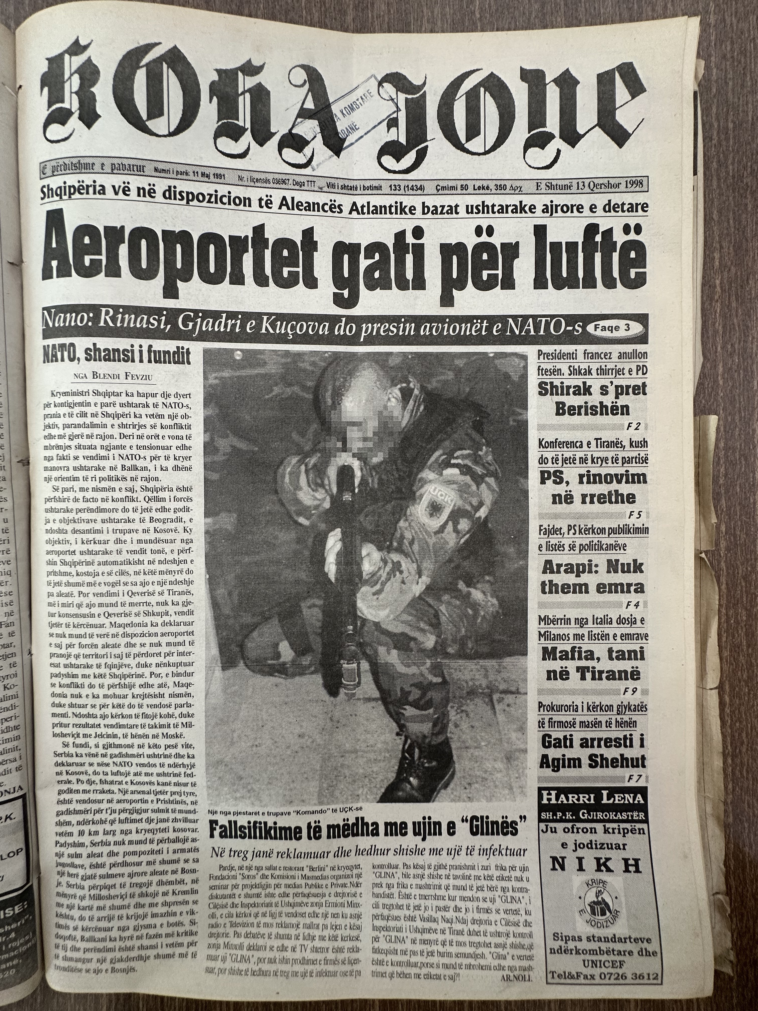 Koha Jonë 1998-06-13